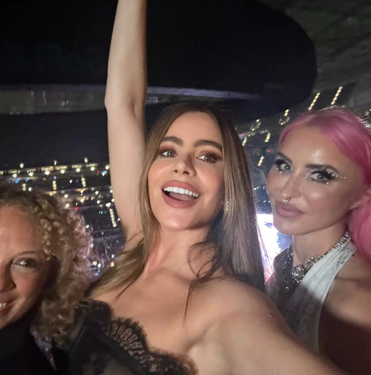 Sofía Vergara recently enjoyed a night out at a Beyoncé concert.