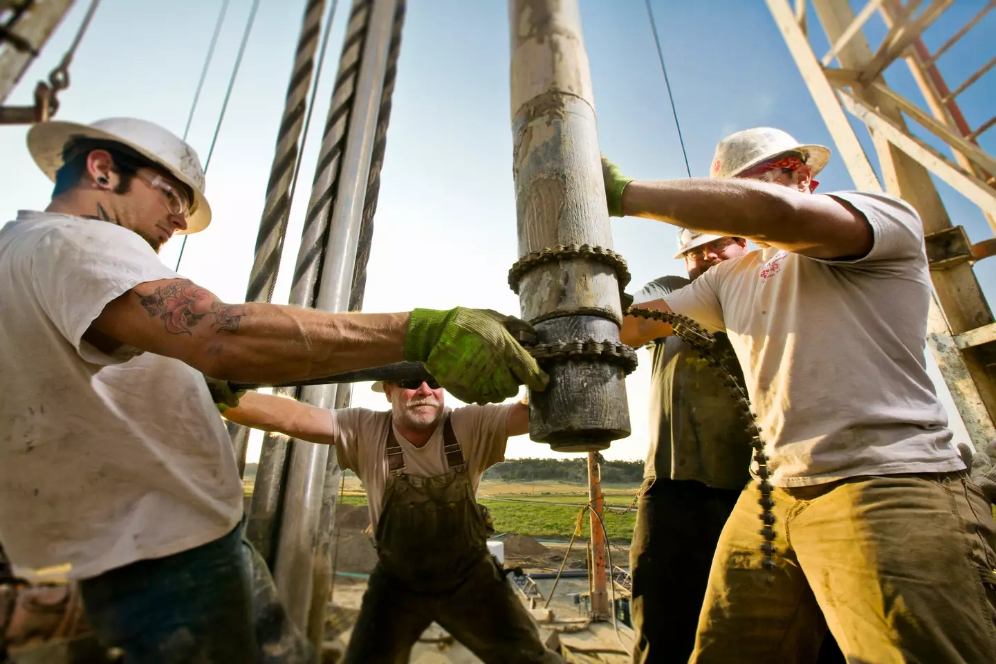 Oil rig work is labelled as one of the hardest jobs in the world.