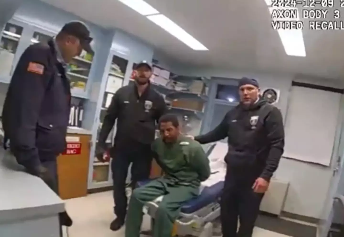Footage revealed Robert Brooks being beaten by corrections officers (New York State Attorney General's Office)