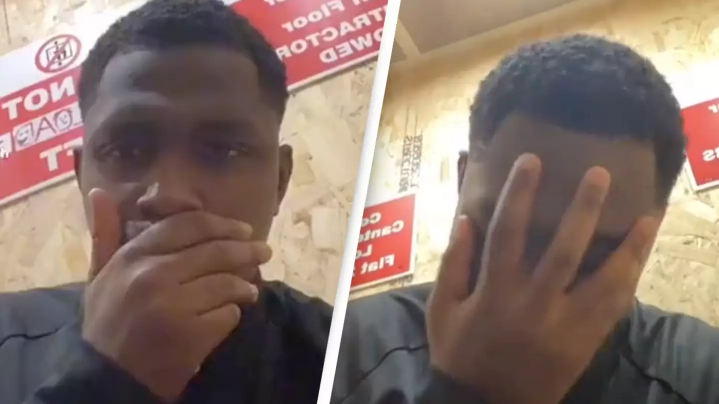 Deaf guy points out huge flaw after getting stuck in a lift