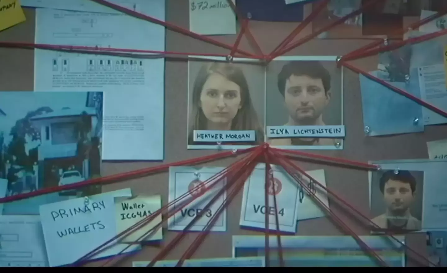 Lichtenstein and Morgan are the subjects of Netflix's upcoming Biggest Heist Ever documentary (Netflix)