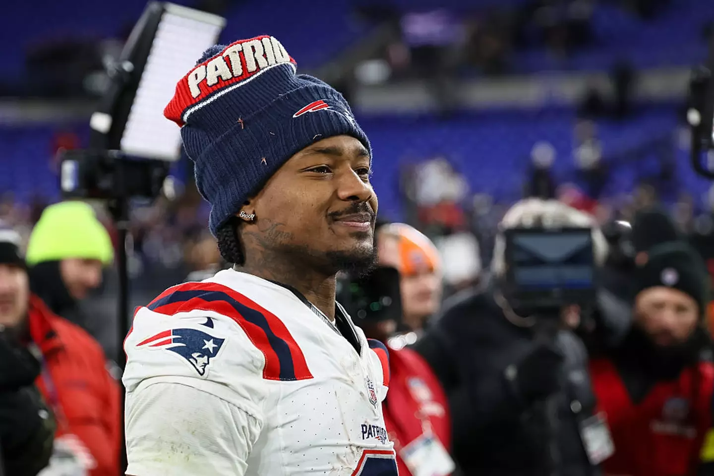 New England Patriots player Stefon Diggs denies the allegations (Scott Taetsch/Getty Images)