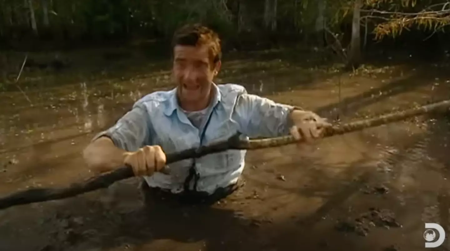 Bear Grylls has also previously shared his tips for not dying in a muddy sinkhole.