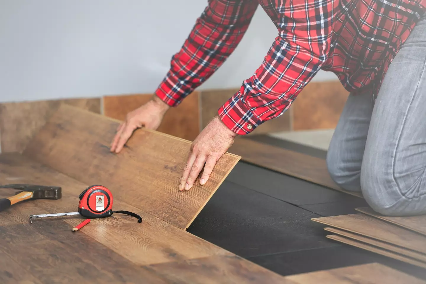Vinyl flooring is among the products containing the dangerous chemical (Michal Ulicny/Getty Images)