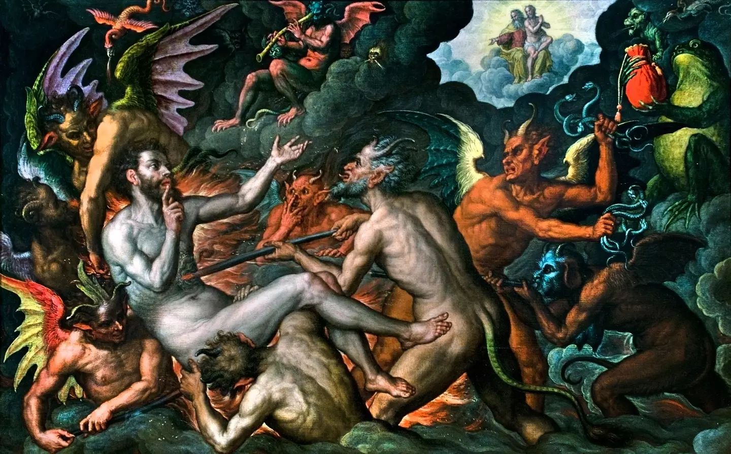 Hell is a place where the souls of the wicked are tormented for their sins, but at least it has a pretty decent playlist.