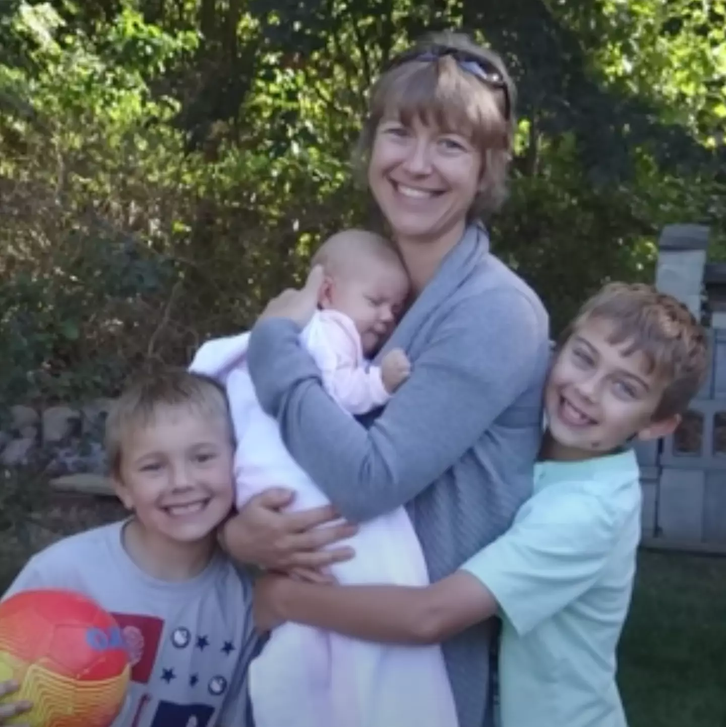 Megan Todt and her three children Tyler, Zoe and Alek, were murdered by their dad. (Law and Crime Network)