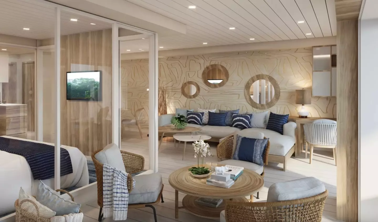 Those that agree to spend the better part of a 24-month lease on board MV Narrative will get their pick of 547 residences.