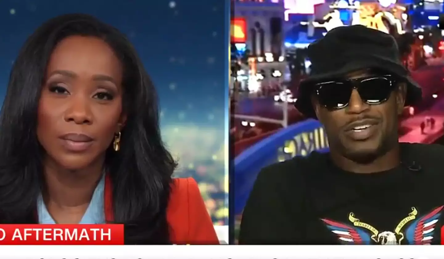 Cam'ron questioned why he was being brought on CNN to answer the questions (CNN)