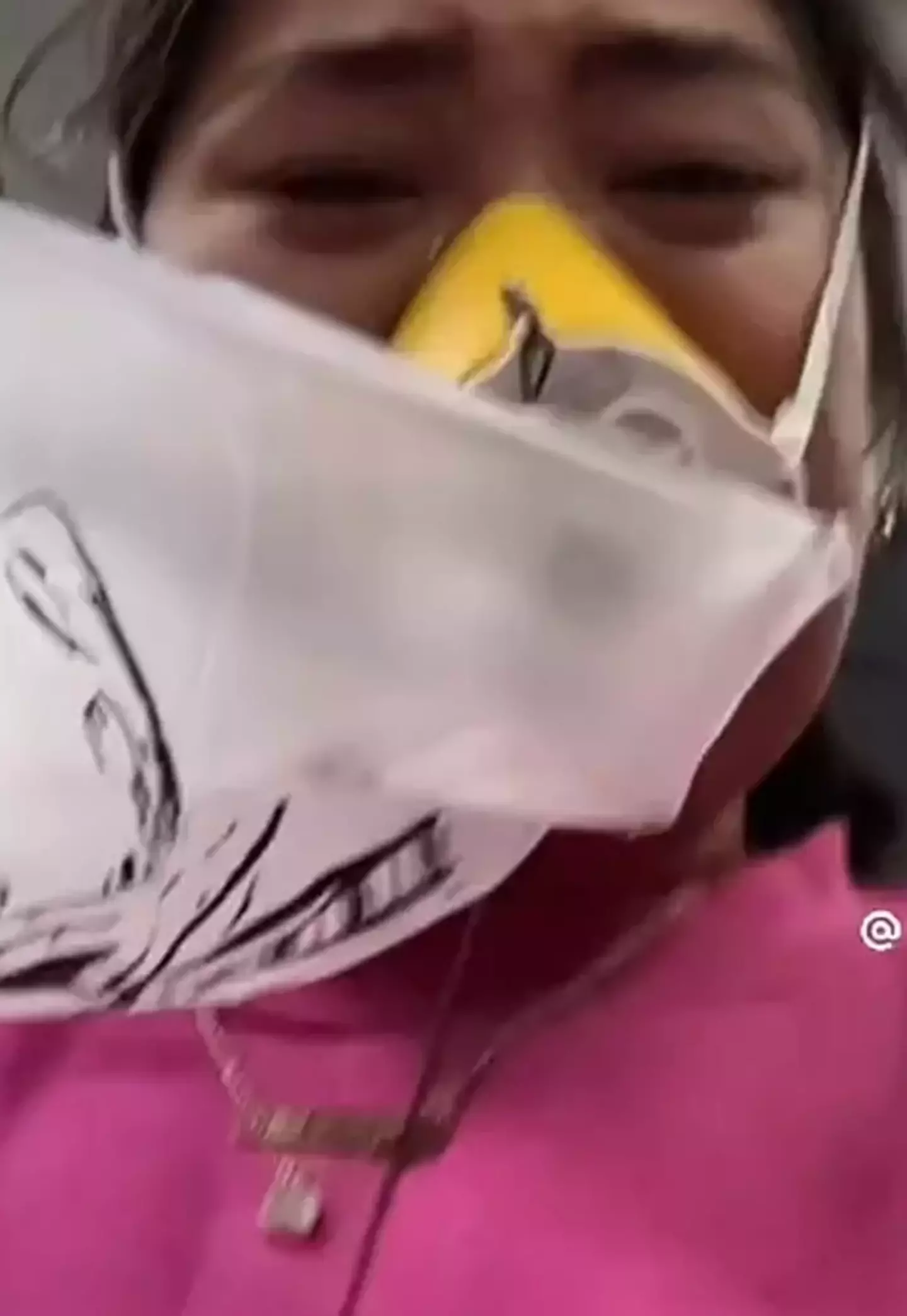 Vu thanked the two ladies next to her for calming her down after she had a panic attack.