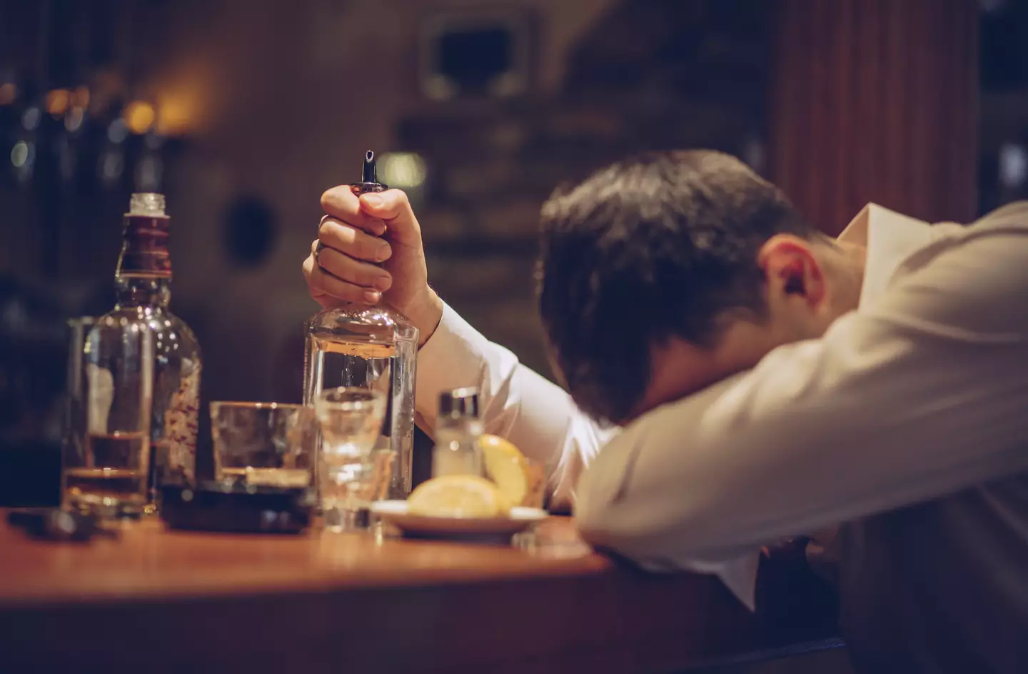 Binge drinking throughout your life can end up catching up to you (Getty Stock Image)