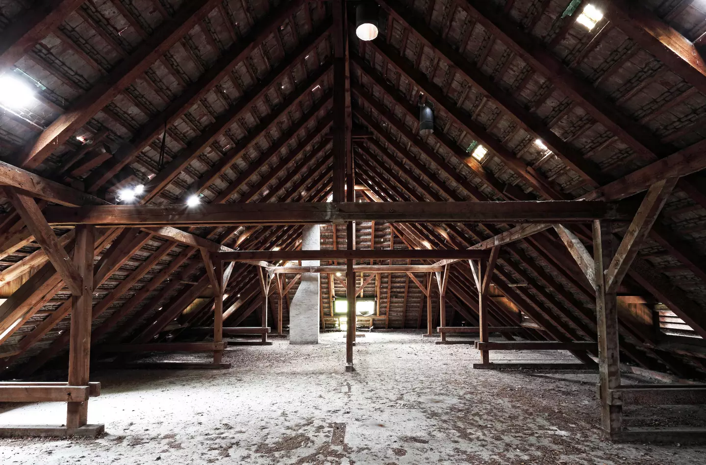 The man managed to flee the attic before the police arrived when he was confronted(Getty Stock Image)