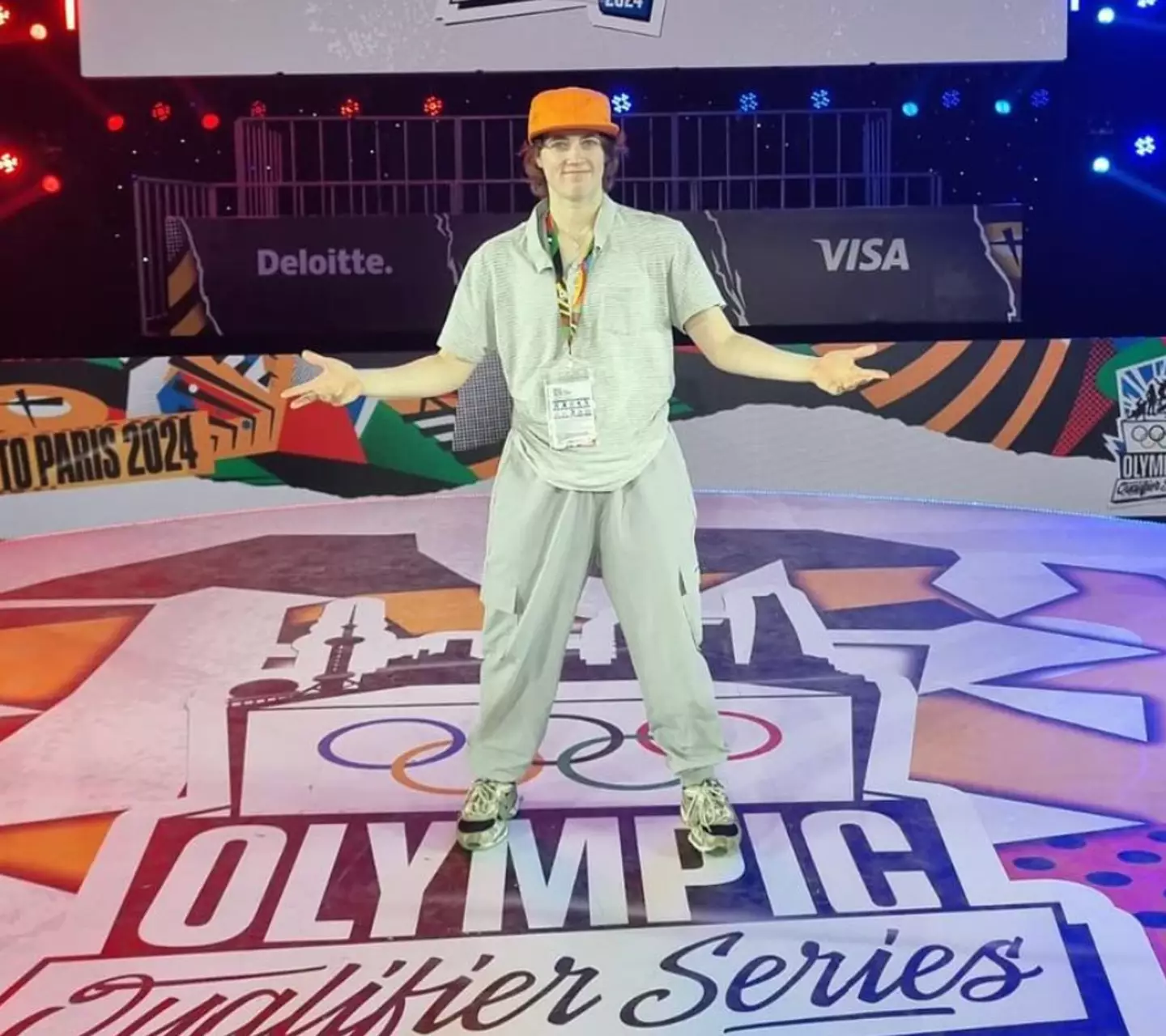 Molly Chapman lost out to Raygun at the 2023 Oceania Breaking Championships. (Instagram/@holymolly_bgirl)