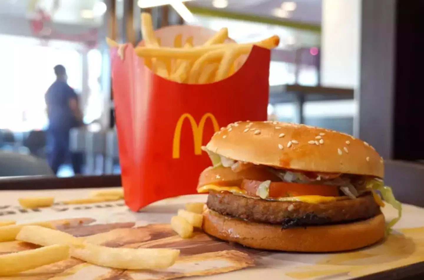 You might as well try dipping the burger in the Sweet 'n' Sour sauce as well (Justin Sullivan/Getty Images)