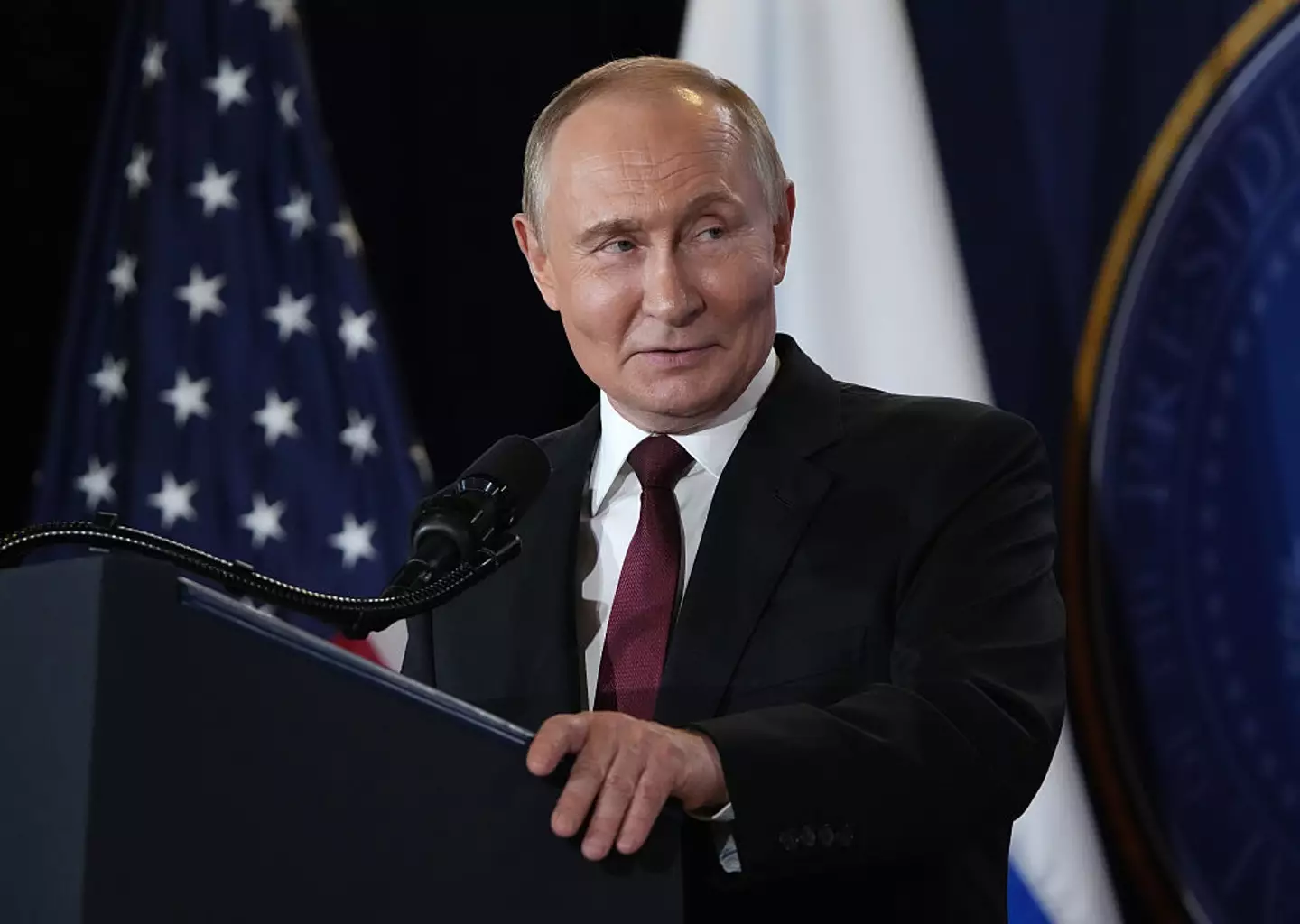 Putin made a four-word comment to Trump (Andrew Harnik/Getty Images)
