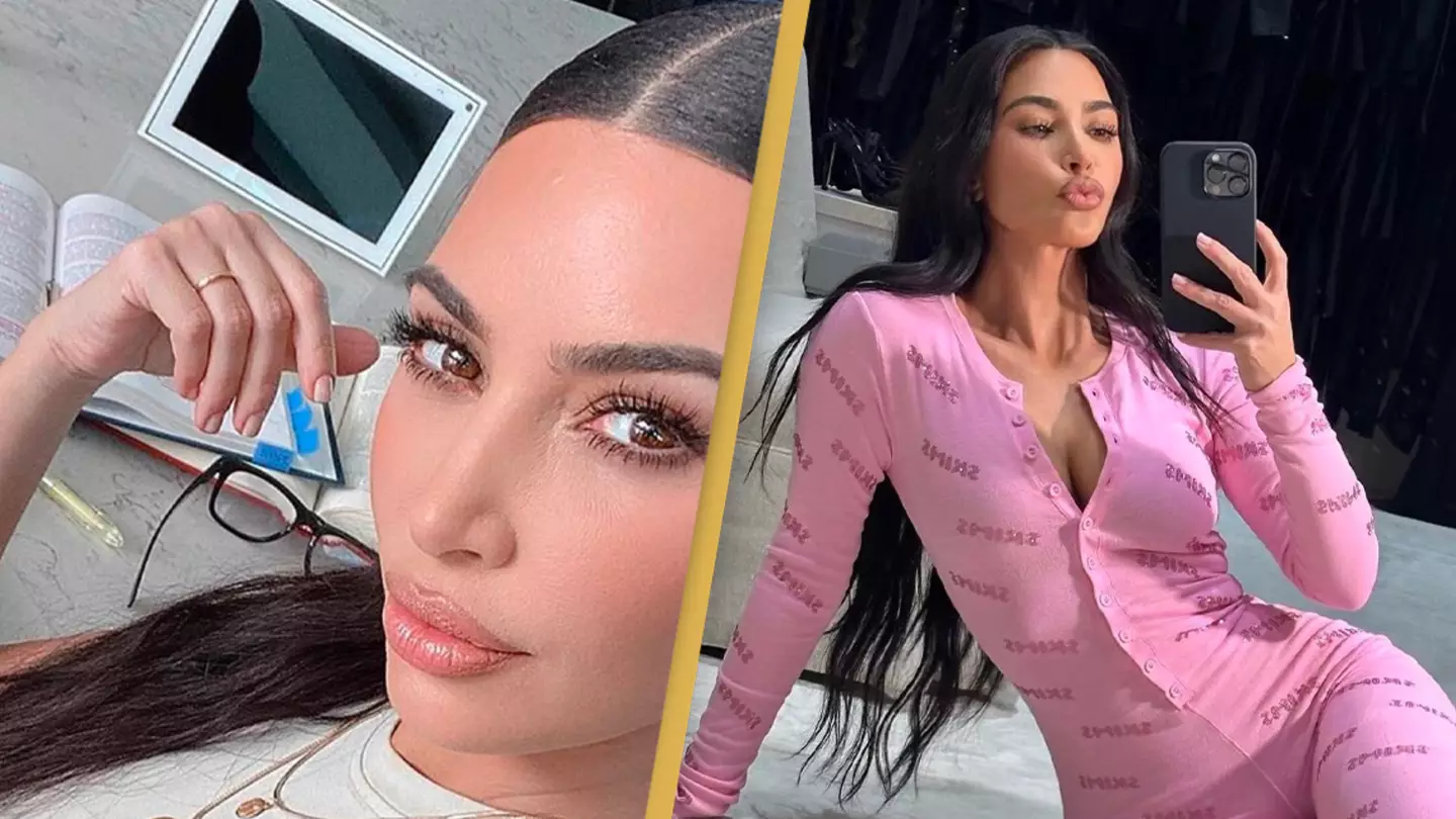 Kim Kardashian says she scored 100% on a recent midterm law exam