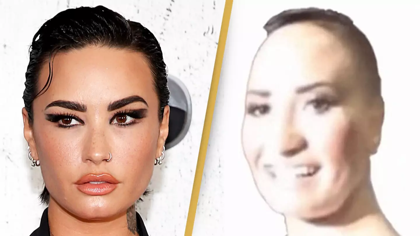 Demi Lovato originally thought photoshopped Poot Lovato meme was a real picture of herself