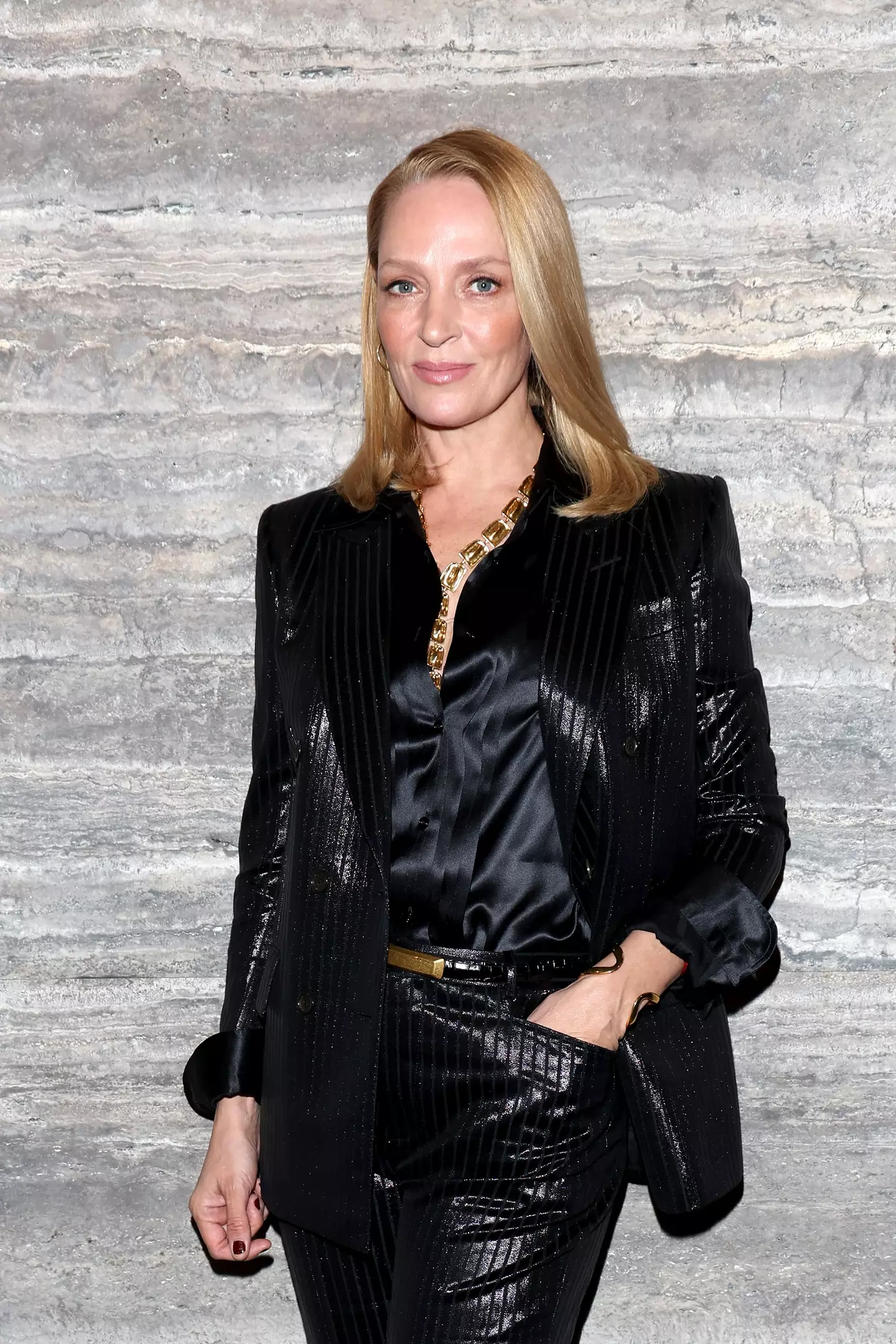 Uma Thurman has offered Drake her help. (Vittorio Zunino Celotto/Getty Images for Tom Ford)