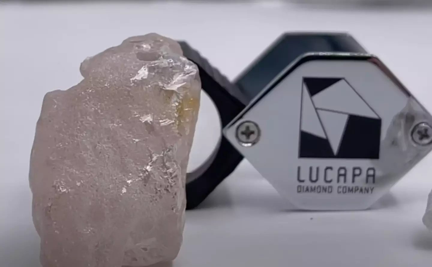 Four other diamonds larger than the Lulo Rose have previously been found at the site.