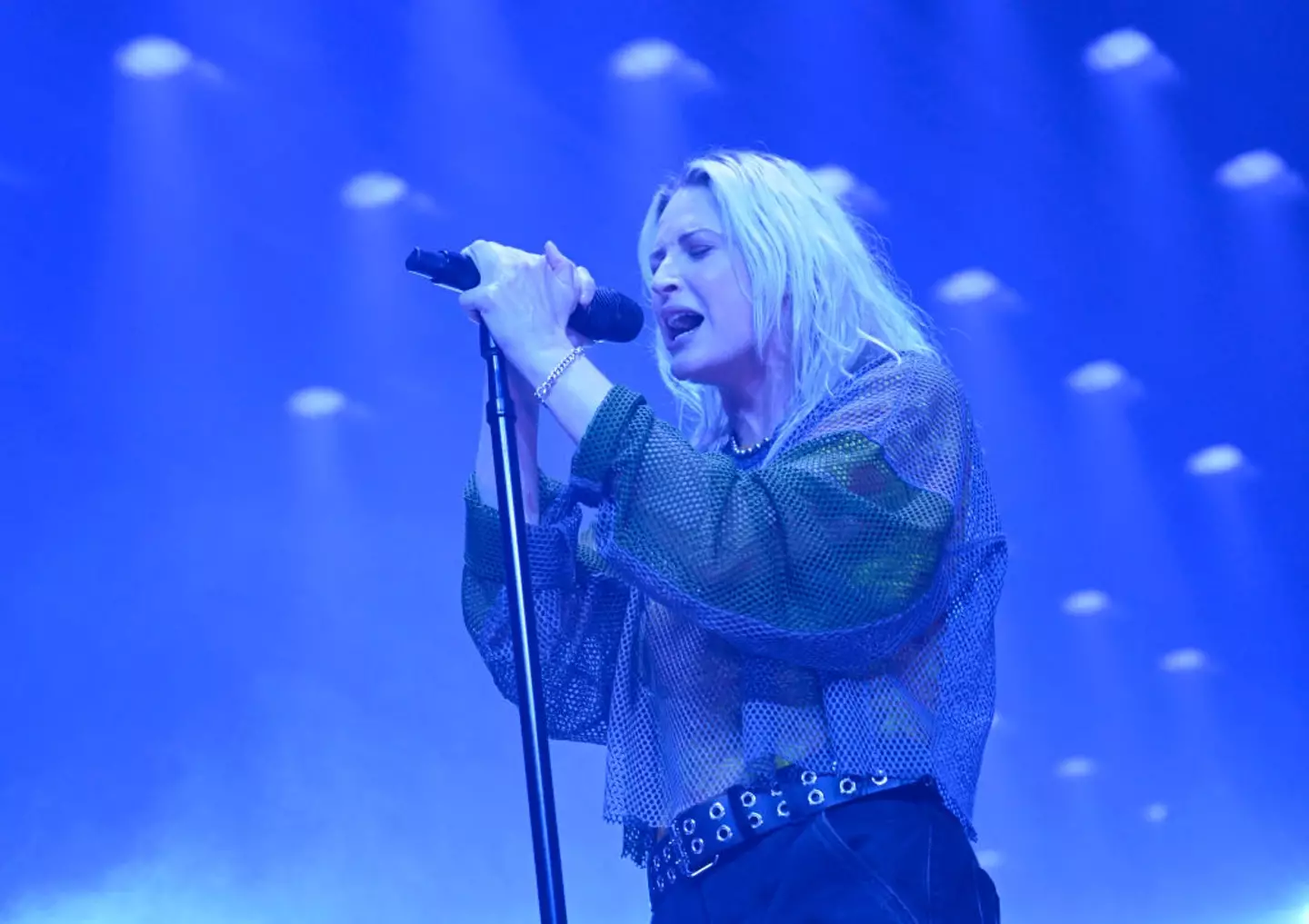 Emily Armstrong is the band's new vocalist (Timothy Norris/Getty Images for Warner Music)