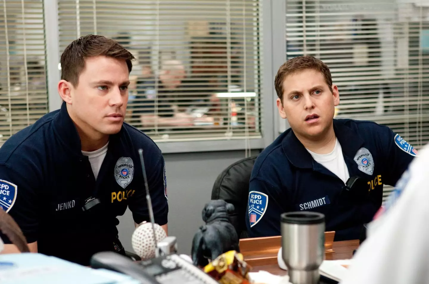 Hill starred alongside Tatum in 21 Jump Street.