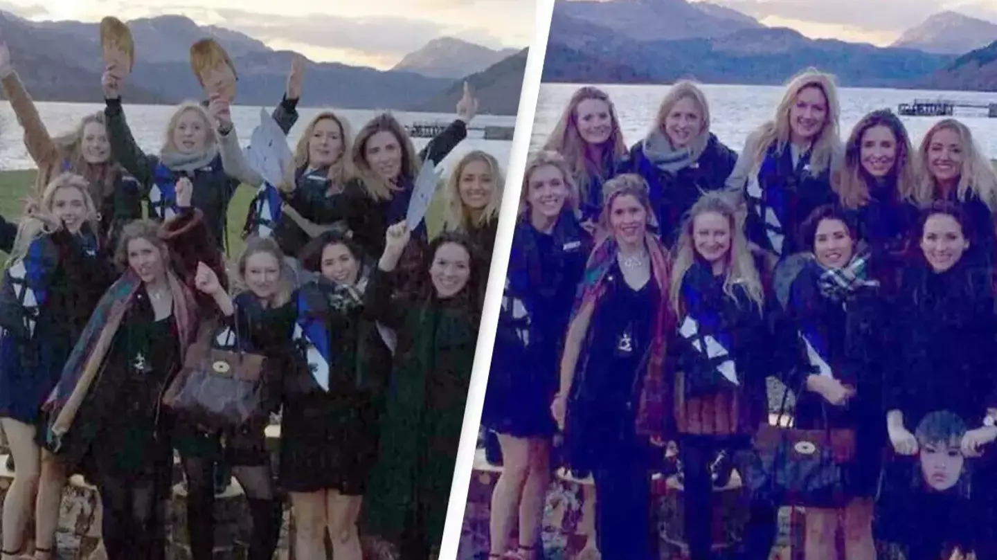 Bachelorette party left terrified after noticing eerie detail in photos taken seconds apart