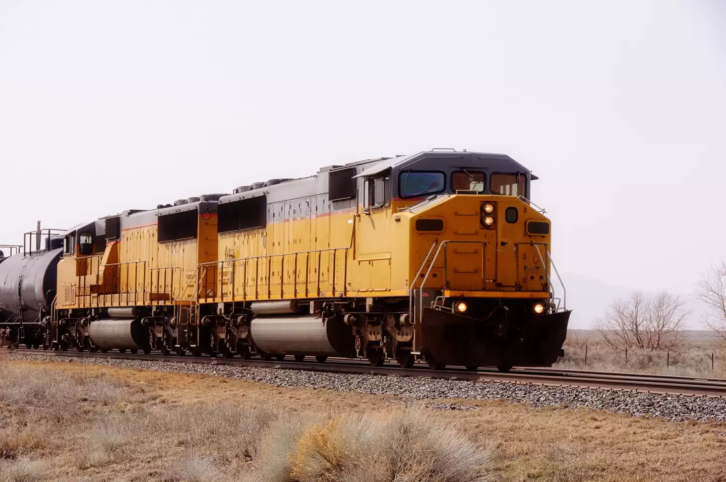 The trio were stuck by a freight train (Getty Stock Photo)