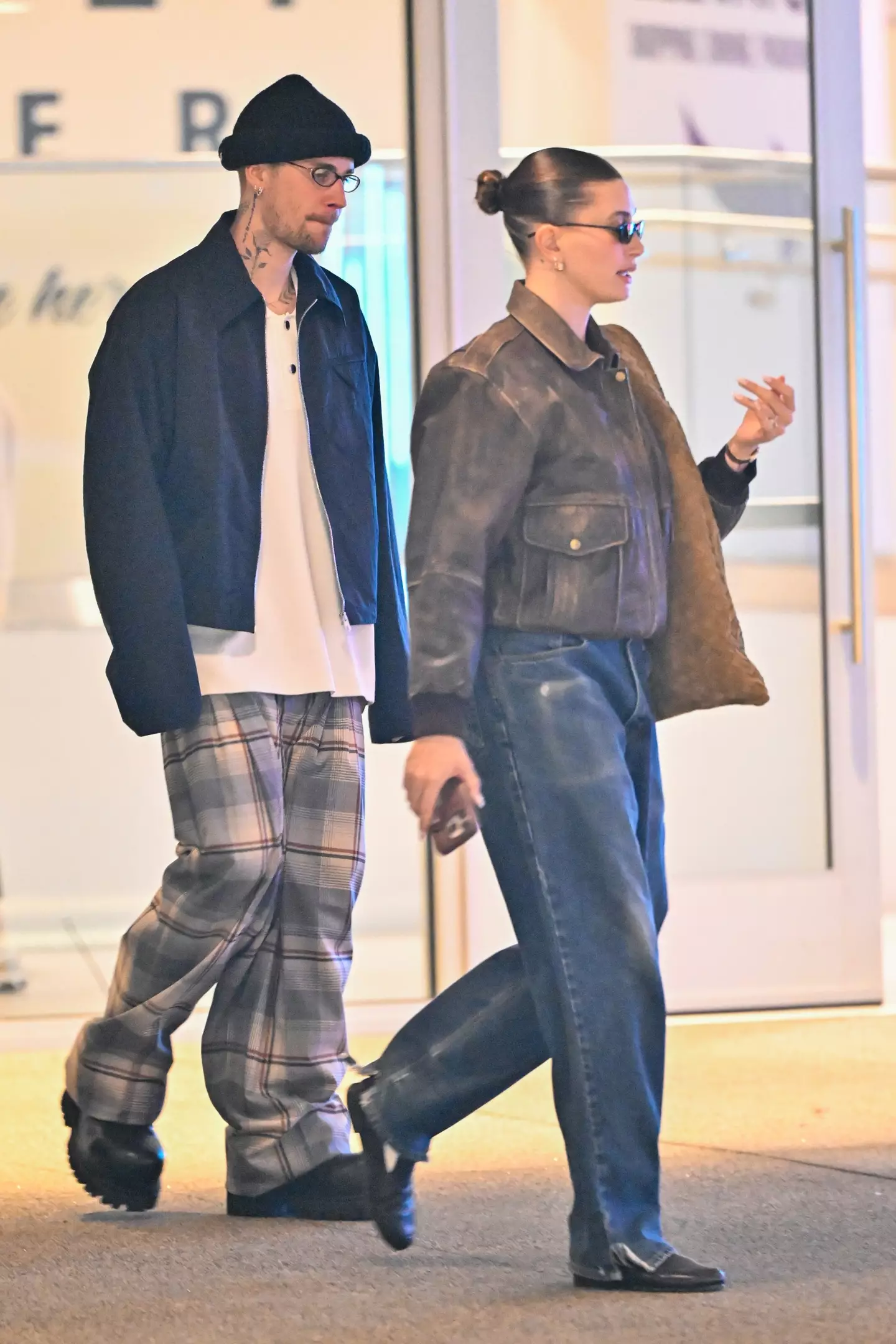The Biebers pictured together earlier this month (BKNY/Bauer-Griffin/GC Images)