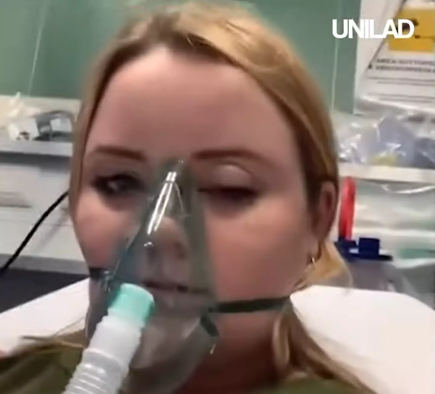 Woman's Allergic Reaction in Italy (UNILAD/Facebook)