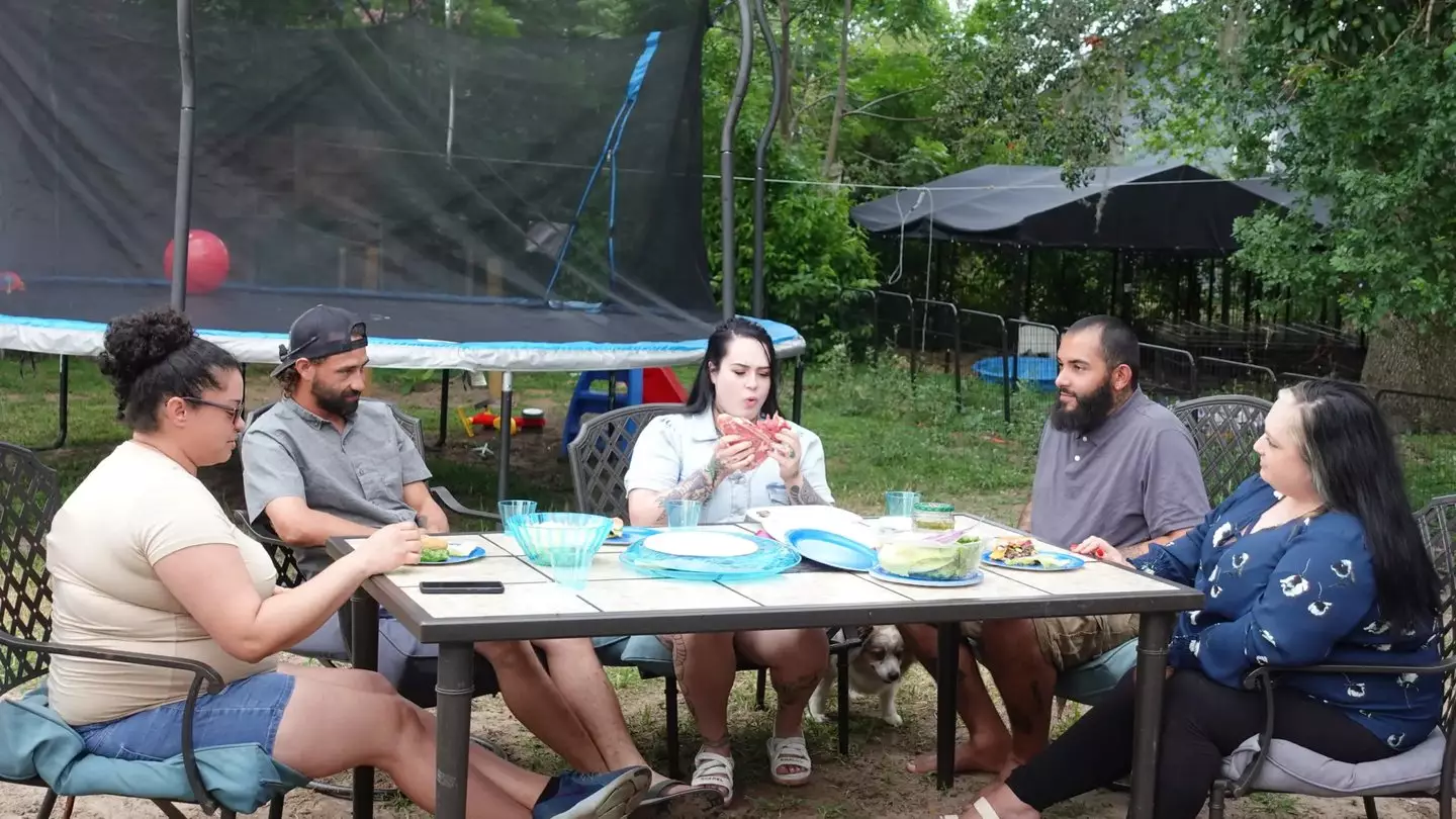 "It’s a little hard to accept someone who eats raw meat at the dinner table," a family member told Marshall (TLC)