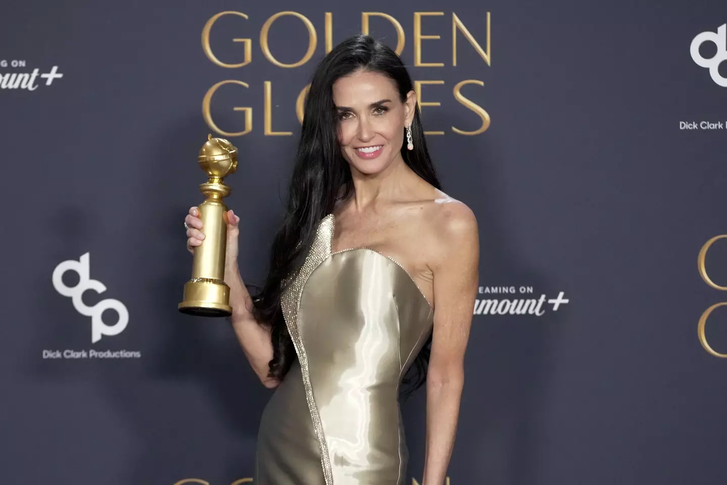 Demi Moore recently won her first Golden Globe (Jeff Kravitz/FilmMagic)
