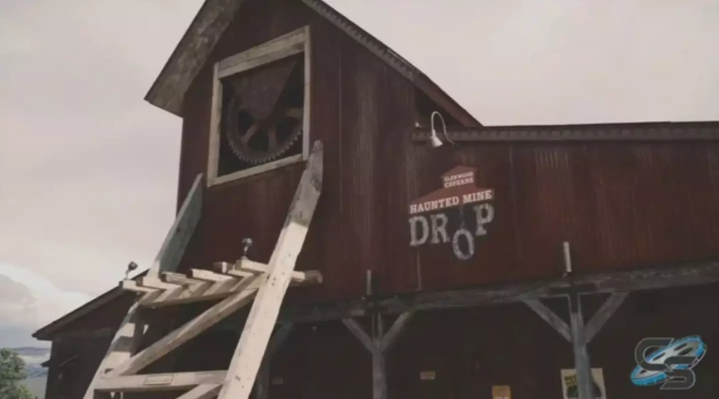 The incident occurred on the park's Haunted Mine Drop (Glenwood Caverns Adventure Park)