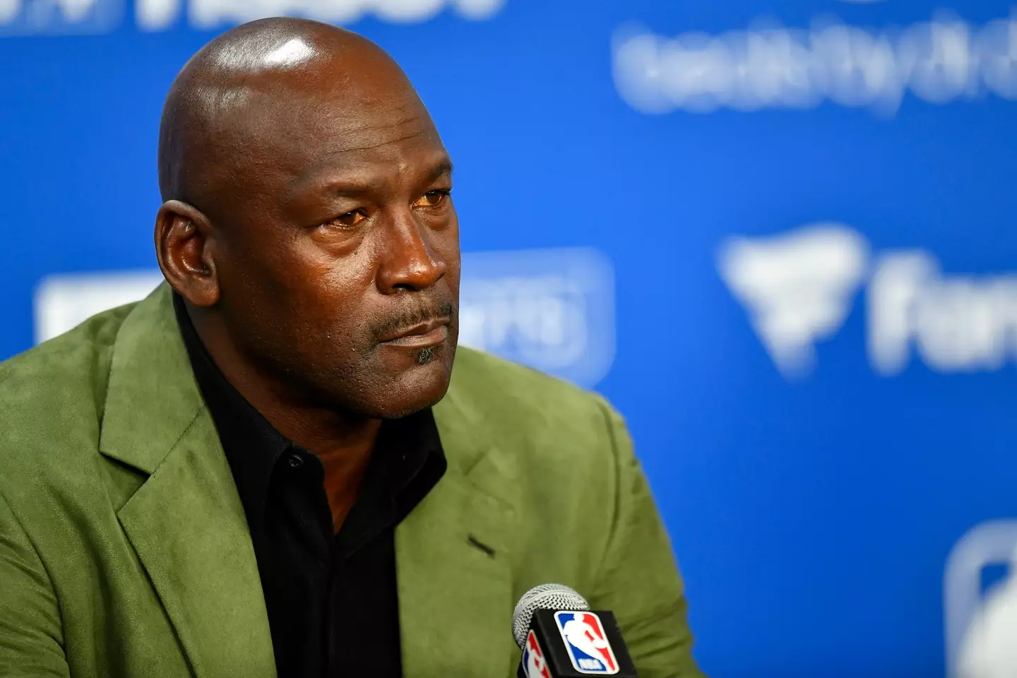Michael Jordan doesn't approve of their relationship.