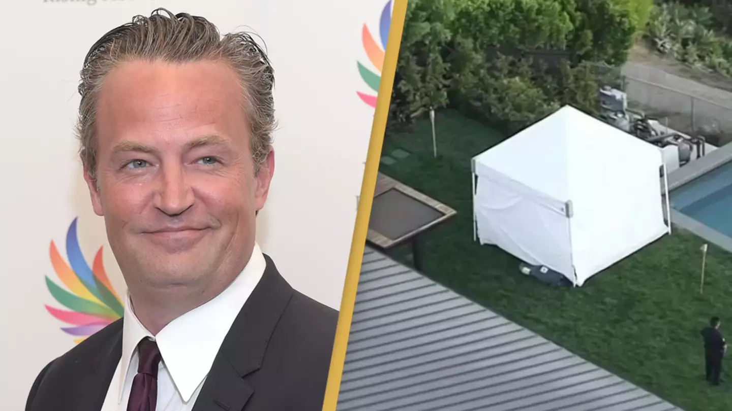 Matthew Perry's teenage neighbor says he 'saw everything' at the scene of the actor's tragic death