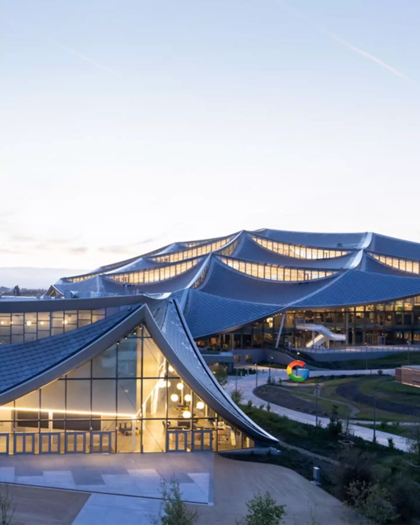 Google's Bay View campus.