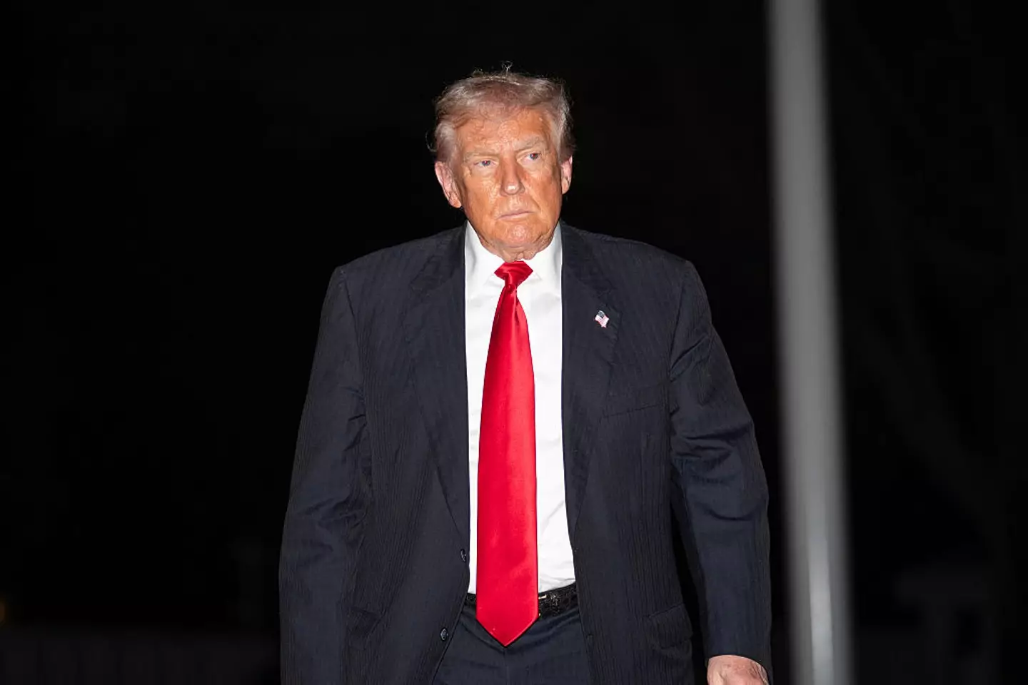 The president made an unexpected announcement on Truth Social over the weekend (ALLISON ROBBERT/AFP via Getty Images)