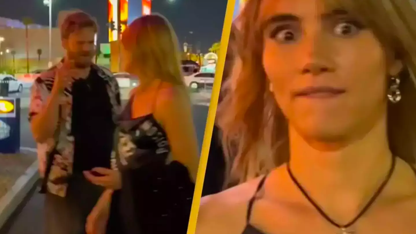 Clueless guy chats up Suki Waterhouse and asks her if she's got a boyfriend