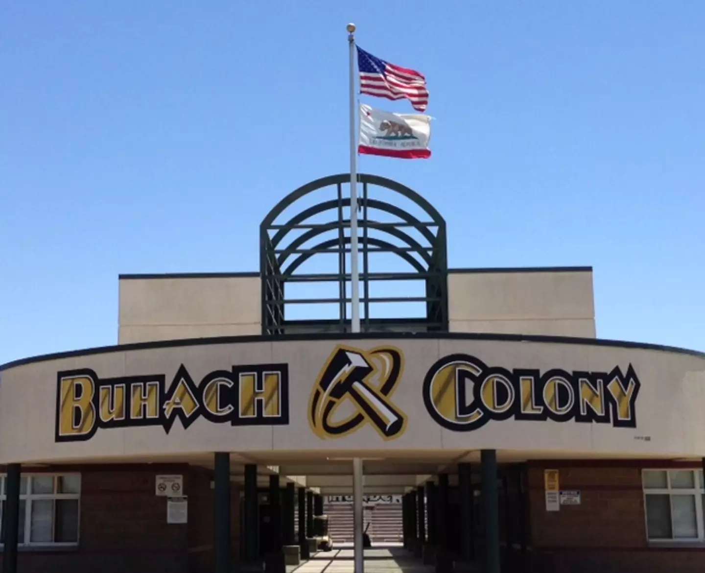 The back-to-school rally was at Buhach and Colony High School (Facebook/ Buhach Colony High School)