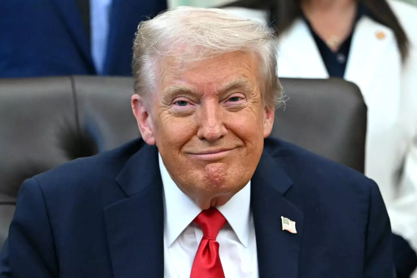 Donald Trump had previously discussed a meeting with Vladimir Putin after their conference in Alaska (ANDREW CABALLERO-REYNOLDS/AFP via Getty Images)