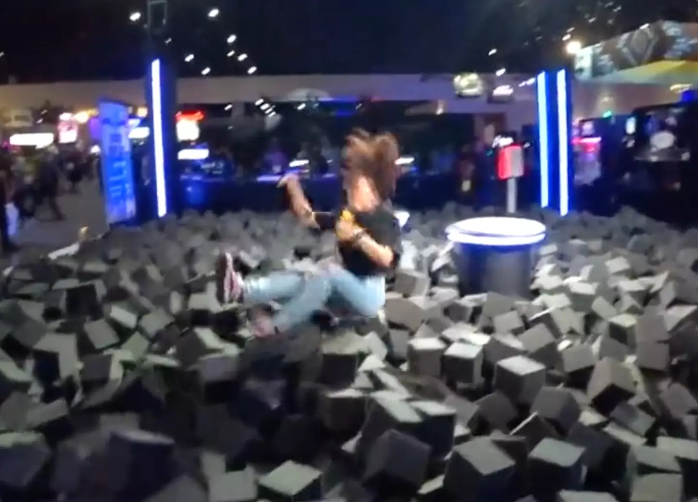 Adriana Chechik injured her back recently.