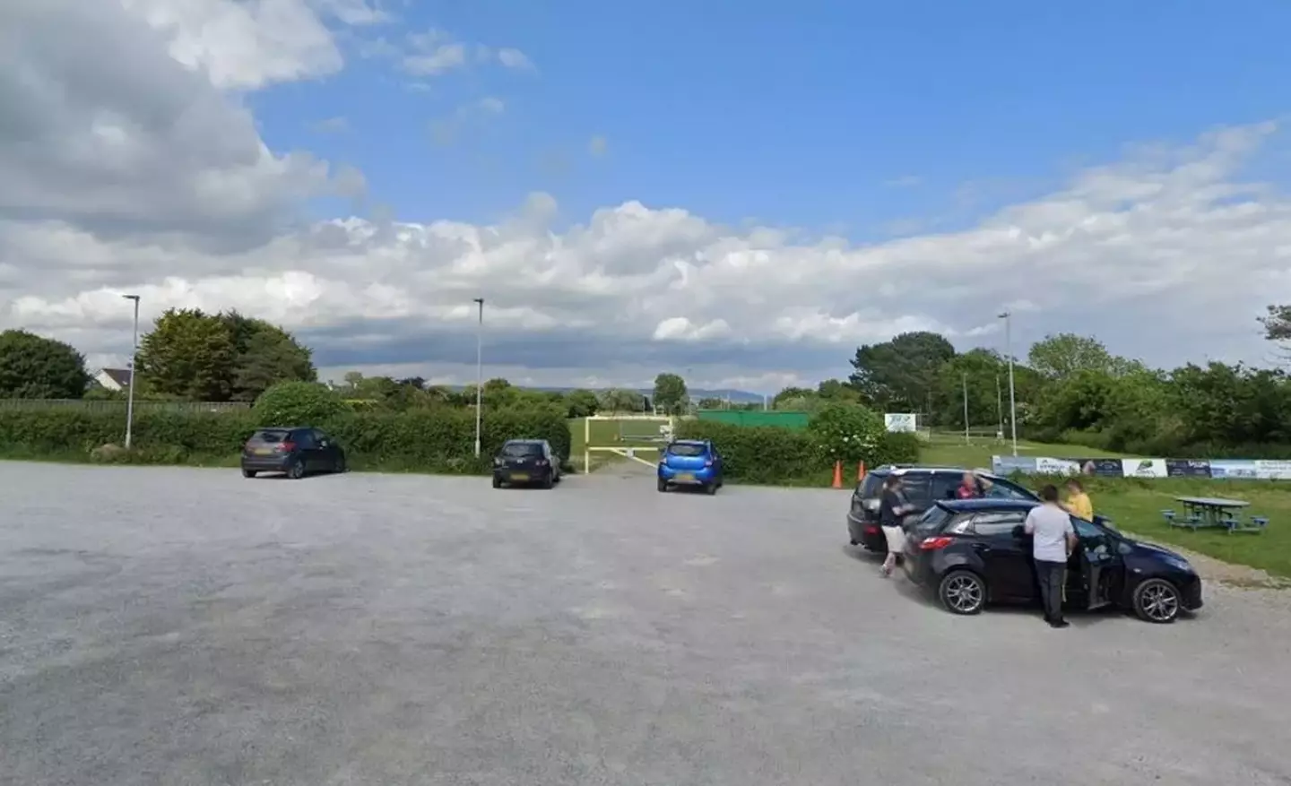 The incident took place in this car park (Google Maps)