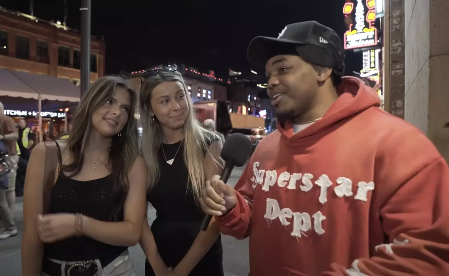 Haliey Welch found viral fame after featuring in a Tim & Dee TV video (@timanddeetv/YouTube)