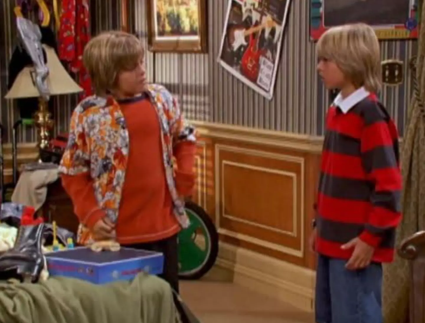 The alleged incident happened while filming The Suite Life of Zack and Cody.