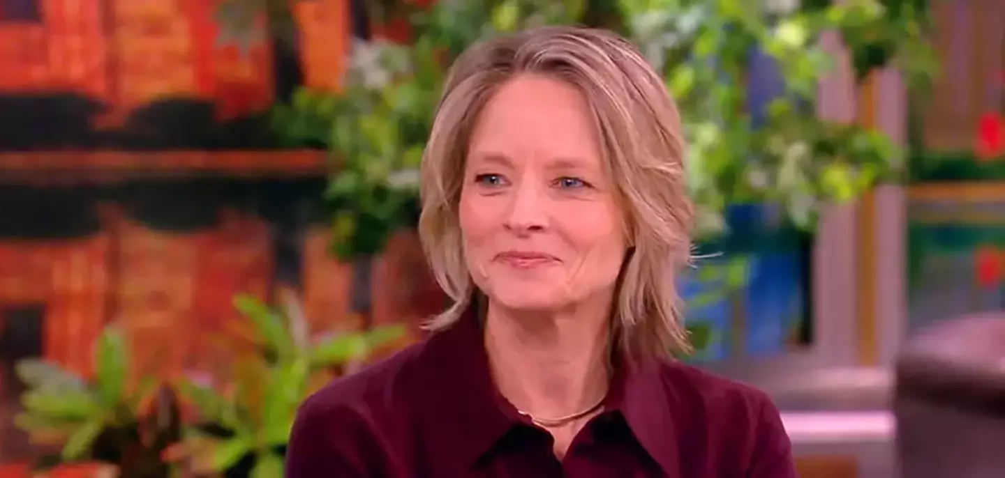 Jodie Foster told her children she was a construction worker.
