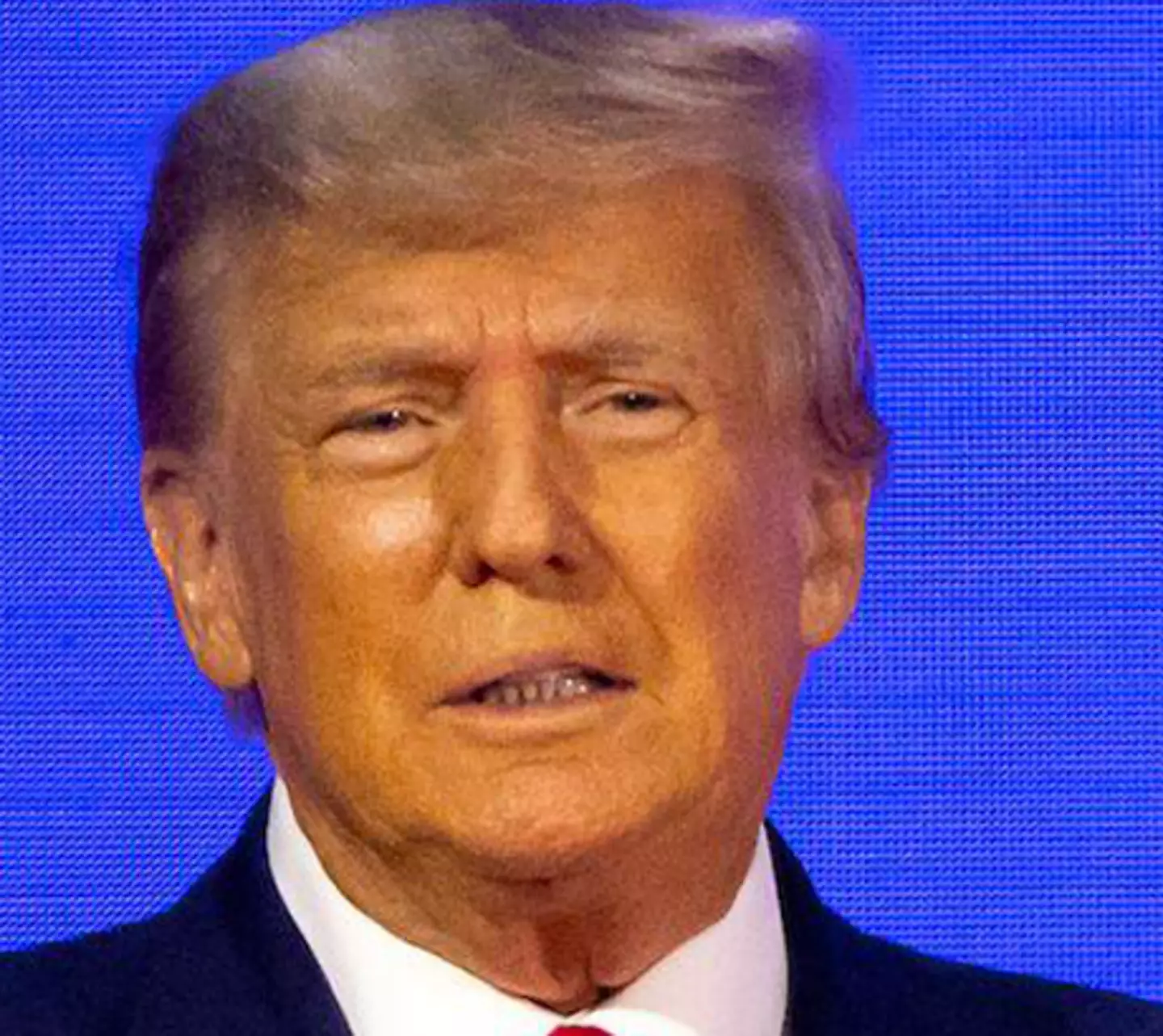 Trump's two-minute video mocked his competition.