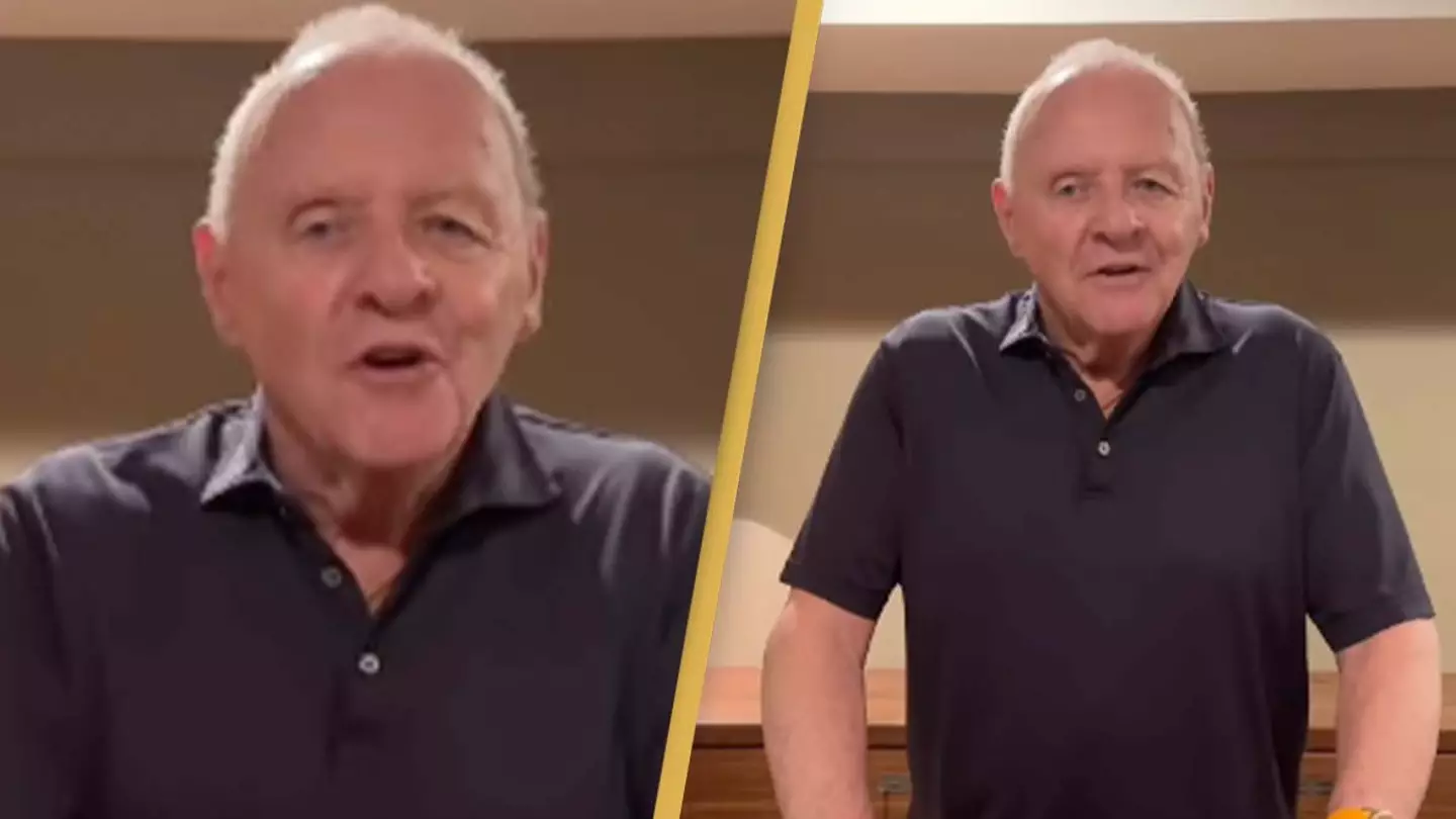 Anthony Hopkins shares hopeful message celebrating 48 years sober ahead of New Years Eve