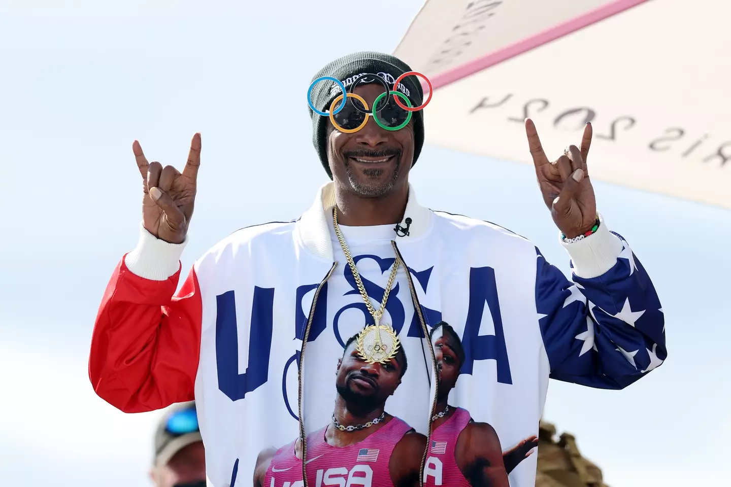 Snoop Dogg took immense pride in supporting Team USA at the summer Olympics. (Carl Recine/Getty Images)