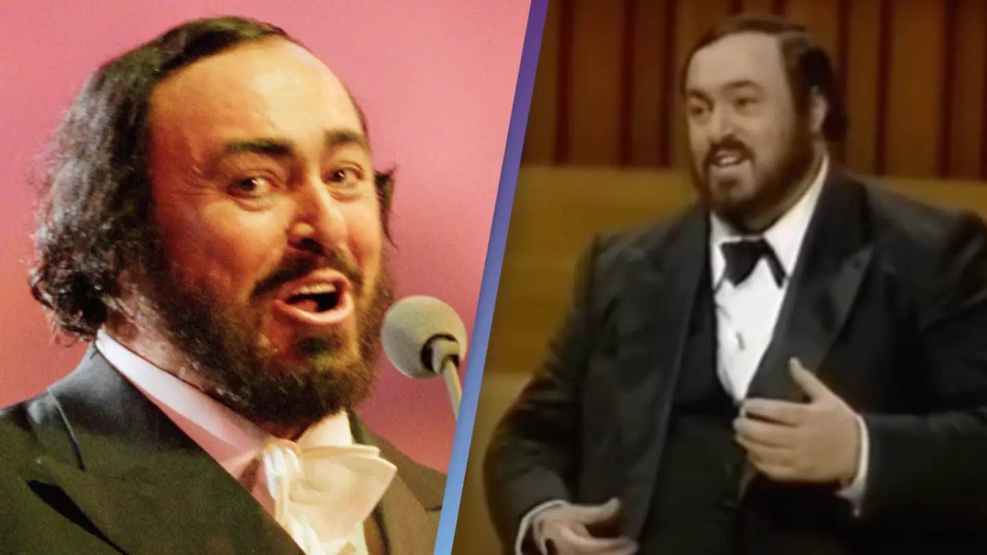 Weird reason why legendary tenor Luciano Pavarotti 'kept secret stashes of pasta' with him during performances