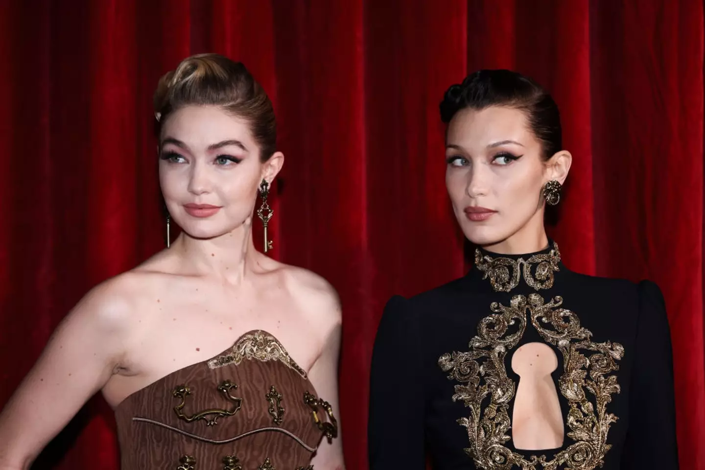 Bella and Gigi Hadid announced that Ayden Nix was their half-sister (Vittorio Zunino Celotto/Getty Images)