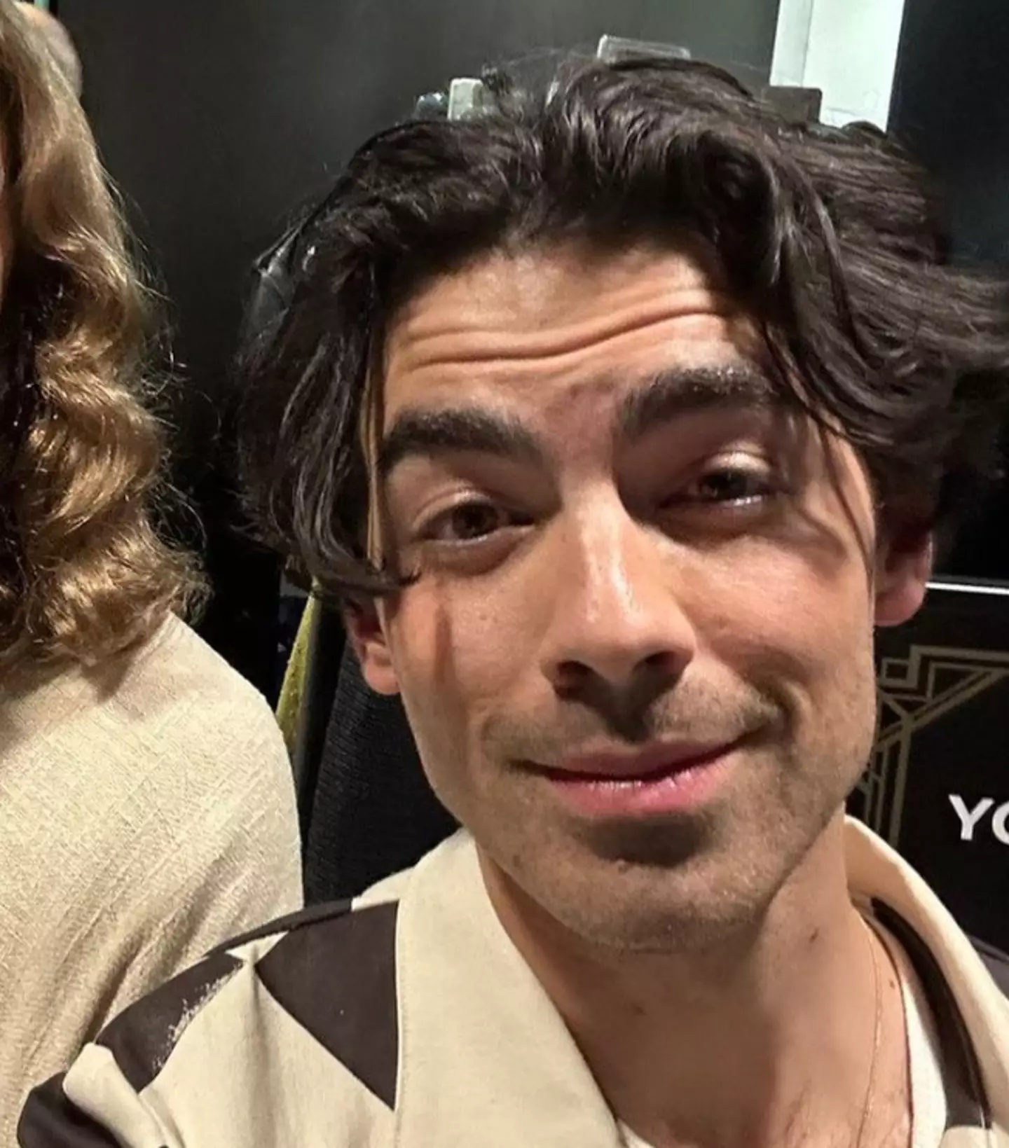 Joe Jonas remembered the awkward incident when chatting with friends.