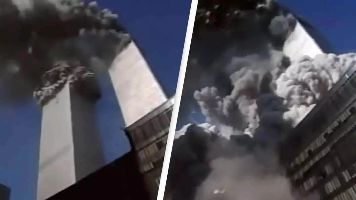 ‘One of the rarest angles’ shows second plane hitting the World Trade Center